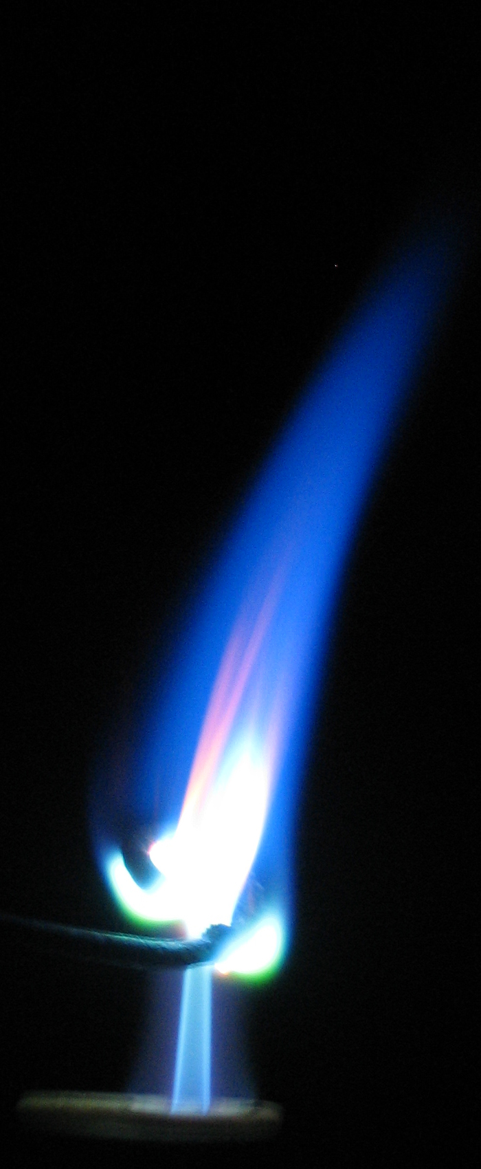 Blue Real Fire